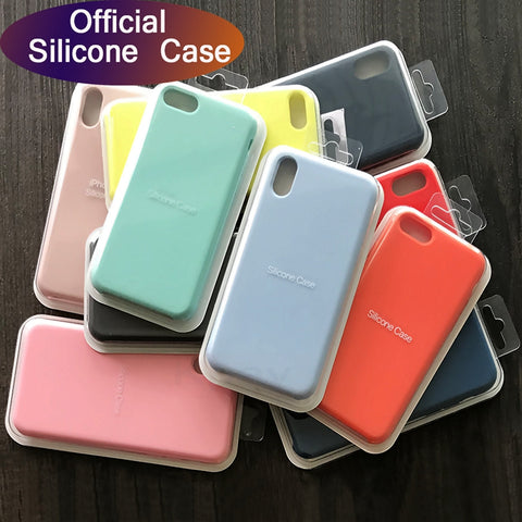 Luxury Silicone Case For iphone 7 8 6S 6 Plus 11 Pro