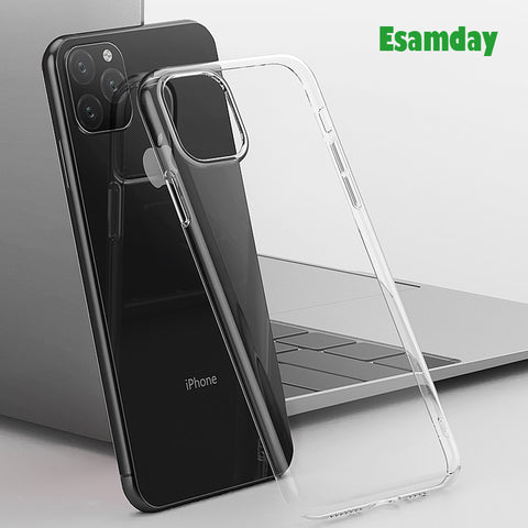 Luxury Clear Soft TPU Case For iPhone 11 Pro