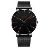 2020 Minimalist Men's Fashion Ultra Thin Watches