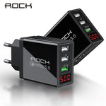 QC 3.0 3A 3 USB Phone Charger Fast Charging For iPhone