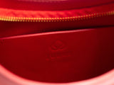 Red Suede & Leather D bag